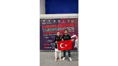 Konya Büyükşehir Belediyesporlu milli tekvandocu Emine Rana Adıgüzel, Bosna Hersek'te