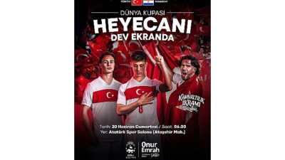 Çiğli Belediyesi, A Milli Futbol Takımı'nın 2026 Dünya Kupası yolculuğundaki