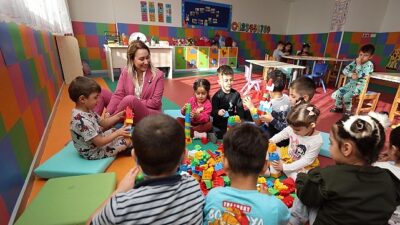 Konak Belediyesi’nin 3-5 yaş grubu çocuklara yönelik ücretsiz hizmeti Mutlu