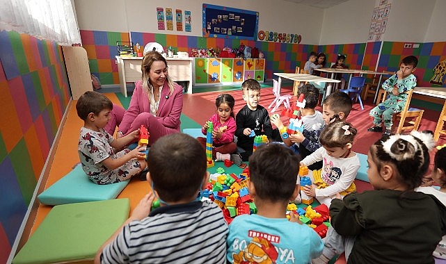 Konak Belediyesi’nin 3-5 yaş grubu çocuklara yönelik ücretsiz hizmeti Mutlu