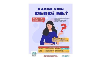 Nilüfer Belediyesi, Temmuz ayı boyunca ilçedeki farklı mahallelerde kadınlara ve