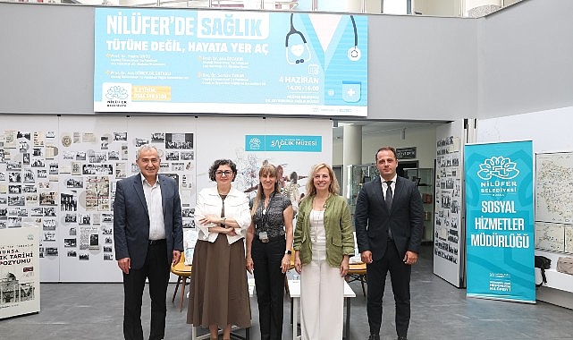 Nilüfer Belediyesi’nin düzenlediği sağlık etkinlikleri kapsamında; tütün bağımlılığı, elektronik sigara
