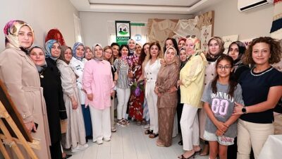 Osmangazi Belediyesi tarafından vatandaşların üretime katılmalarını ve meslek edinmelerini desteklemek