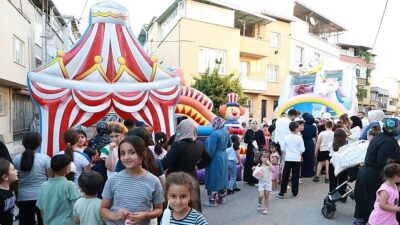 Osmangazi'de yaşayan vatandaşların neşeli, eğlenceli ve şenlik dolu bir yaz