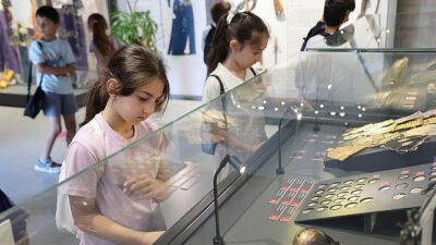 Kartepe Belediyesi Osmanlı Günlük Yaşam Müzesi, Eşref Uslu İlkokulu öğrencilerini