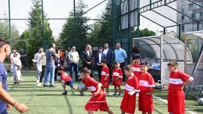 Çankaya Belediyesi ile Türk futbolunun köklü kulüplerinden Gençlerbirliği, çocukların fiziksel