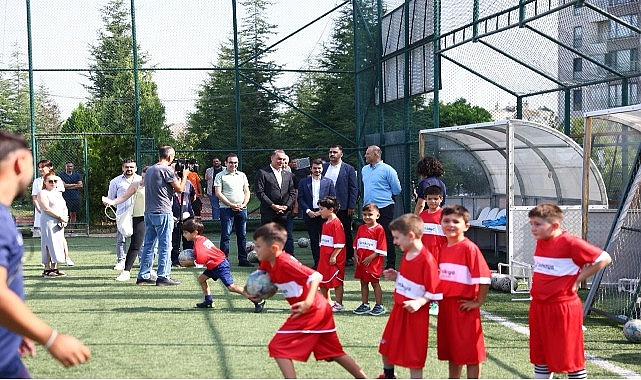 Çankaya Belediyesi ile Türk futbolunun köklü kulüplerinden Gençlerbirliği, çocukların fiziksel