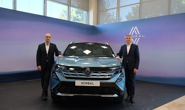 Renault’nun Türkiye’de üretilen yeni C segmenti SUV modeli Renault Boreal,