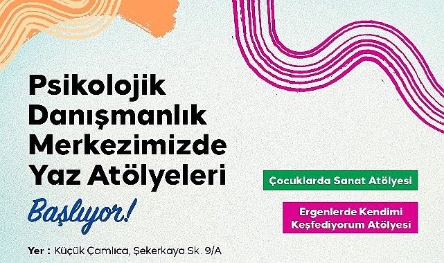 Üsküdar Belediyesi Psikolojik Danışmanlık Merkezi, yaz döneminde çocuklar ve gençlere