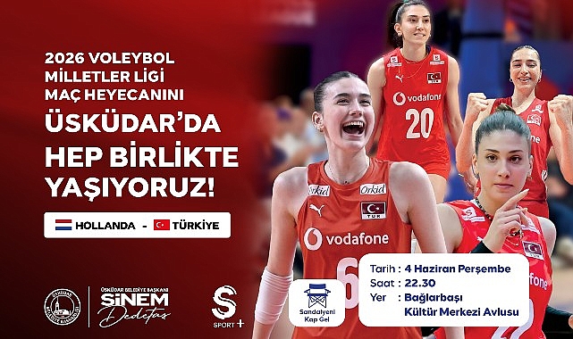 Üsküdar Belediyesi, 2026 FIVB Voleybol Milletler Ligi’nde mücadele eden A