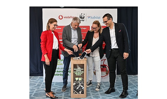 Daha sürdürülebilir bir dünya hedefiyle çalışmalarını sürdüren Vodafone, elektronik atıkların geri