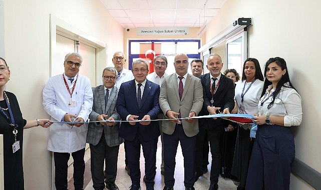 Dokuz Eylül Üniversitesi Hastanesi bünyesinde yenilenen Yoğun Bakım Ünitesinin açılışı