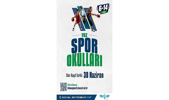 Yaz Spor Okulları ve Herkes İçin Spor projeleri ile basketboldan