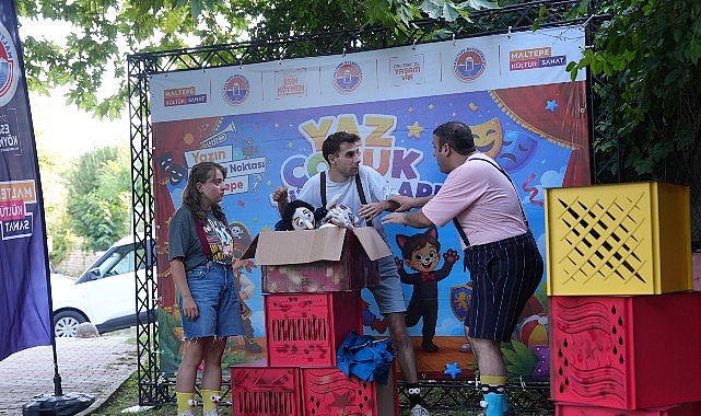 Maltepe’de yaz çocuk tiyatroları her mahallede