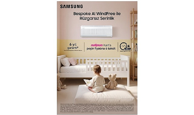 Samsung Bespoke AI WindFree Klimalar ile çocuk odalarında rüzgarsız ve konforlu uyku dönemi