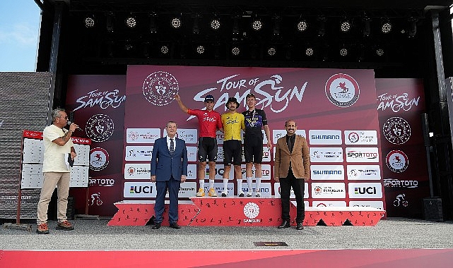 Uluslararası Tour of Samsun Bisiklet Yarışı’na Türk sporcular damga vurdu